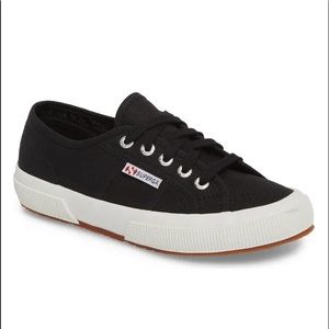Superga black sneakers
